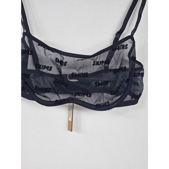 Skims logo underwire bra Nwt - Picture 3 of 10